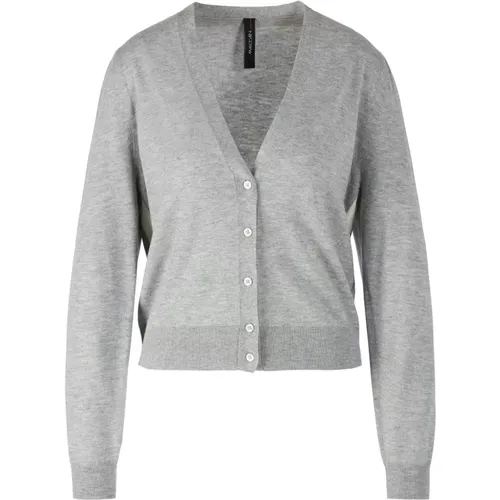 Knopfstrickjacke , Damen, Größe: S - Marc Cain - Modalova