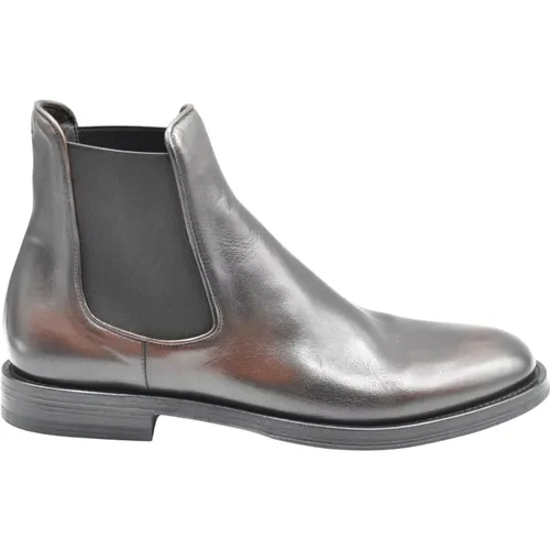 Chelsea Boots, male, , Size: 7 US Laced Shoes Elegant Style - Pantanetti - Modalova