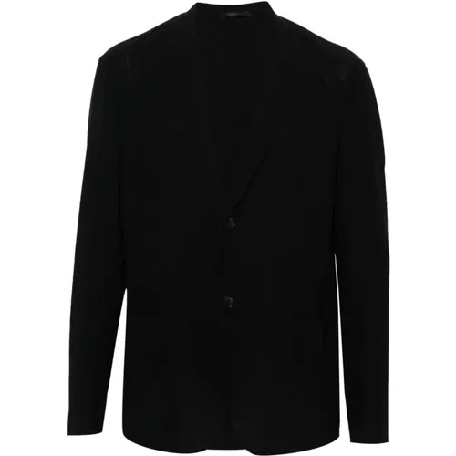 Blazers, male, , Size: M Jackets - Giorgio Armani - Modalova