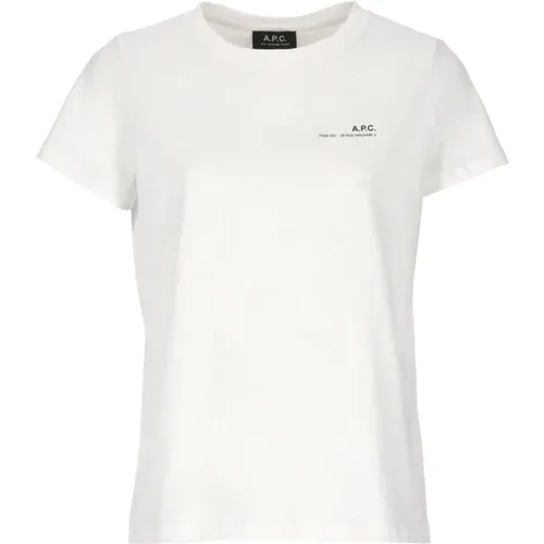 T-Shirt , Damen, Größe: XS - A.P.C. - Modalova