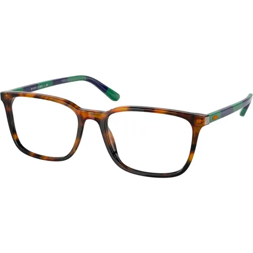 Glasses, unisex, , Size: 54 MM Classic Eyewear Frames in Havana Color - Polo Ralph Lauren - Modalova