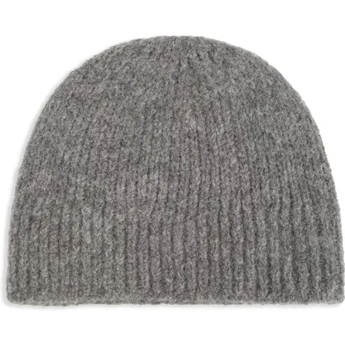 Beanies, male, , Size: ONE SIZE M.k.hat in Mid Grey 804 - Dries Van Noten - Modalova