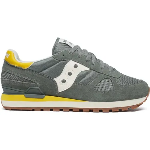 Sneakers, male, , Size: 8 US Shadow Sneaker Agave/Yellow - Saucony - Modalova