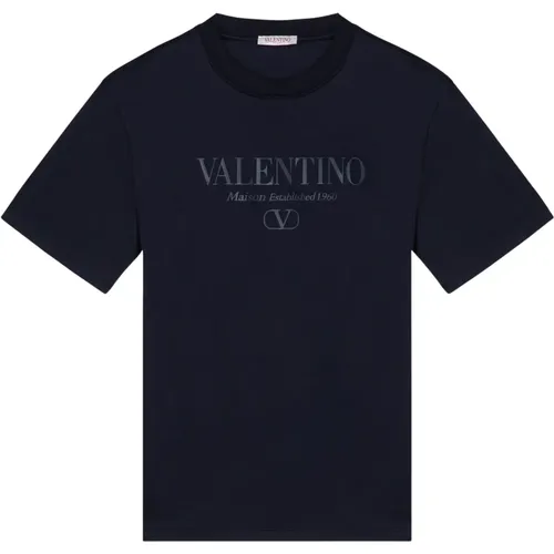 T-Shirts, male, , Size: XL Short Sleeve Crew Neck T-Shirt - Valentino Garavani - Modalova