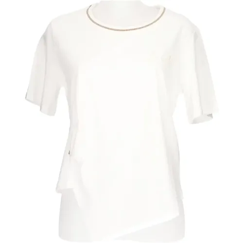 Casual T-Shirt for Men and Women , female, Sizes: 2XS, S, XS - Liu Jo - Modalova