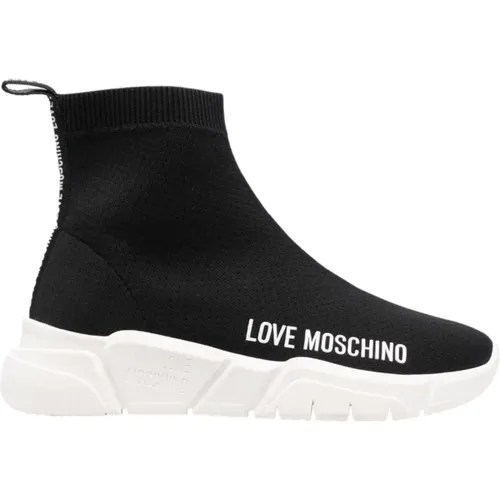 Sneakers, female, , Size: 8 US Women's Sneakers - Love Moschino - Modalova