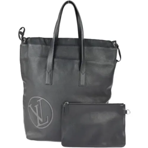 Pre-owned Tote Bags, female, , Size: ONE SIZE Pre-owned Leather totes - Louis Vuitton Vintage - Modalova