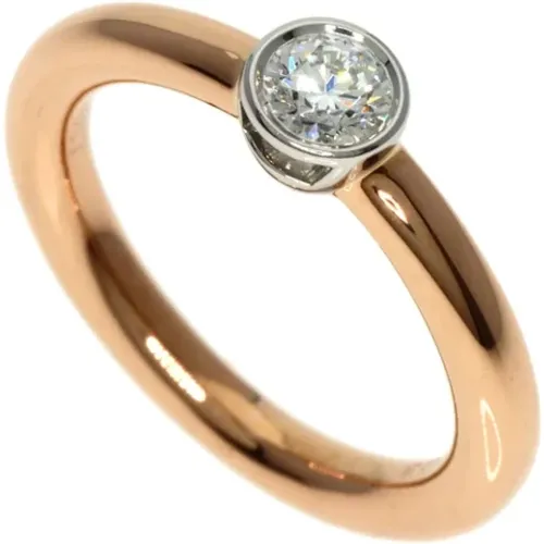 Pre-owned Jewellery, female, , Size: ONE SIZE Pre-owned Rose Gold rings - Tiffany & Co. Pre-owned - Modalova