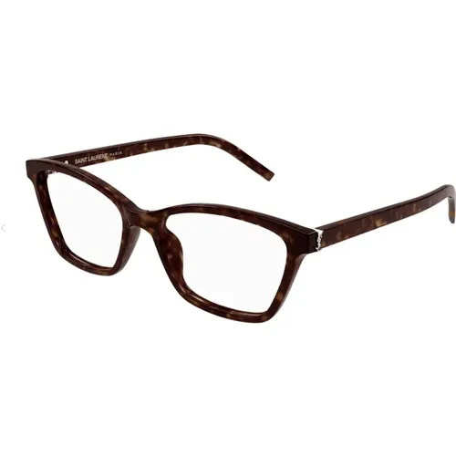 MonogramLarge Brillengestelle , Damen, Größe: 53 MM - Saint Laurent - Modalova
