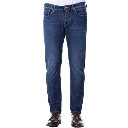 Schlanke Jeans , Herren, Größe: W40 - Incotex - Modalova
