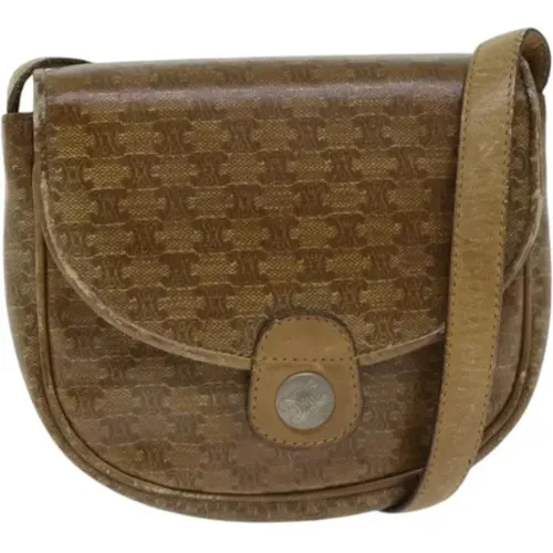 Pre-owned Cross Body Bags, female, , Size: ONE SIZE Pre-owned Leather celine-bags - Celine Vintage - Modalova