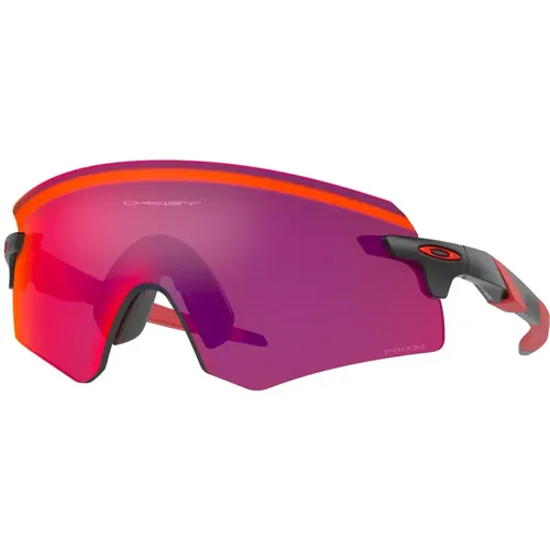 Sunglasses, male, , Size: 36 MM Encoder Sunglasses - Matte /Prizm Road - Oakley - Modalova