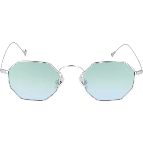 Elegante Unregelmäßige Metallsonnenbrille , unisex, Größe: 48 MM - Eyepetizer - Modalova