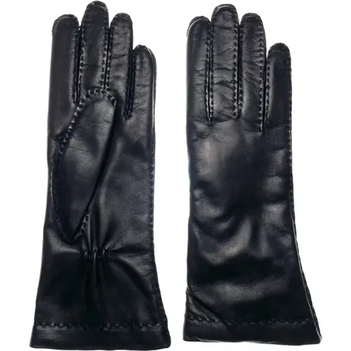 Gloves, male, , Size: 6 1/2 IN Nappa Leather Glove - Restelli Guanti - Modalova