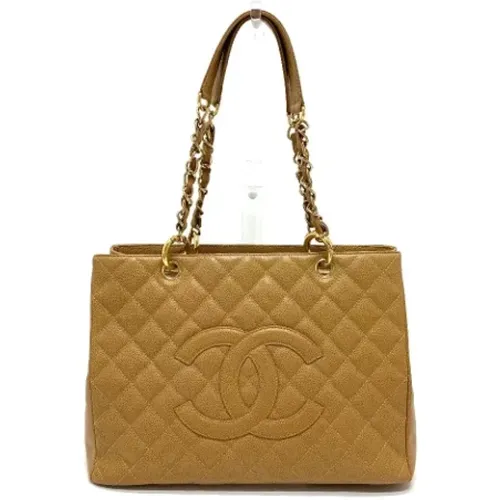 Pre-owned Tote Bags, female, , Size: ONE SIZE Pre-owned Leather chanel-bags - Chanel Vintage - Modalova