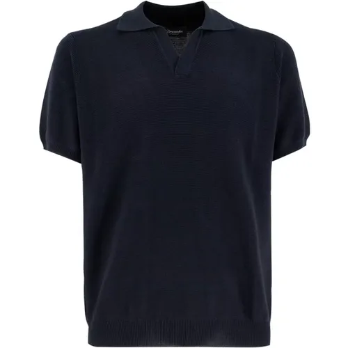 Men's Clothing T-Shirts & Polos Ss24 , male, Sizes: 5XL, 4XL - Drumohr - Modalova