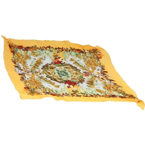 Pre-owned Scarves, female, , Size: ONE SIZE Pre-owned Silk scarves - Hermès Vintage - Modalova