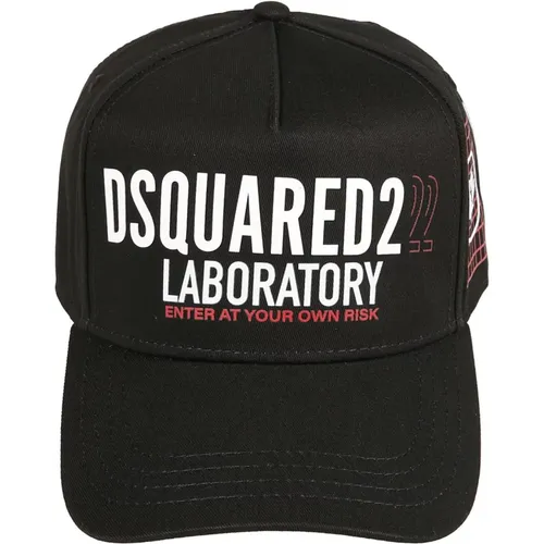 Stylish Hat for Men and Women , male, Sizes: ONE SIZE - Dsquared2 - Modalova