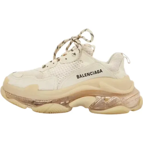 Pre-owned Mesh sneakers , female, Sizes: 3 UK - Balenciaga Vintage - Modalova