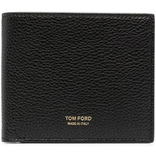 Classic Bifold Leather Wallet , male, Sizes: ONE SIZE - Tom Ford - Modalova
