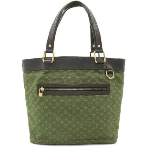 Pre-owned Tote Bags, female, , Size: ONE SIZE Pre-owned Canvas handbags - Louis Vuitton Vintage - Modalova