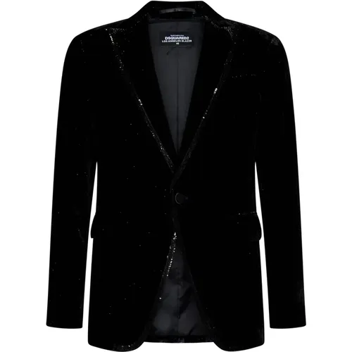 Herren Einreihiger Blazer Dsquared2 - Dsquared2 - Modalova