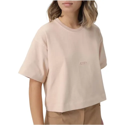 T-Shirts, female, , Size: XS Short Sleeve T-Shirt - Autry - Modalova