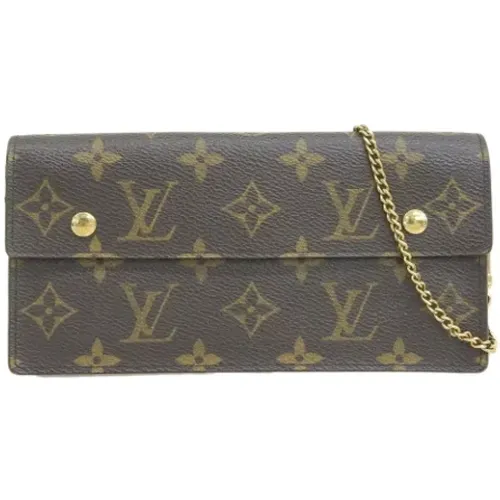 Pre-owned Fabric wallets , female, Sizes: ONE SIZE - Louis Vuitton Vintage - Modalova