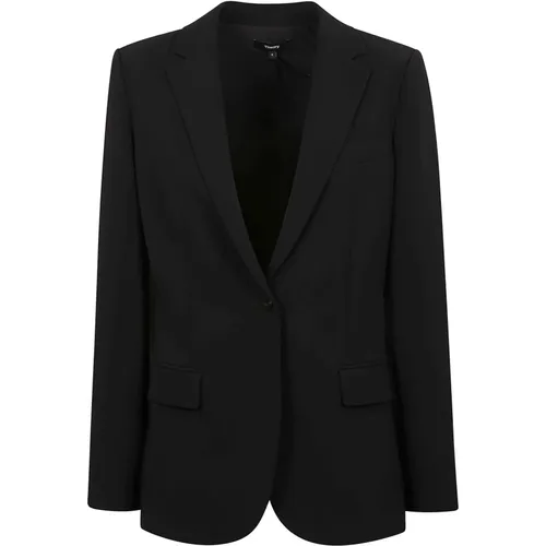 Blazers, female, , Size: L Blazer with Tailored Cut - Theory - Modalova