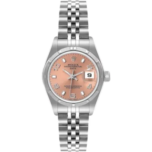 Pre-owned Stainless Steel watches , female, Sizes: ONE SIZE - Rolex Vintage - Modalova