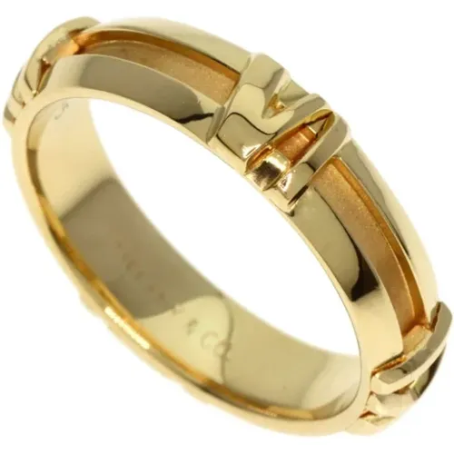 Pre-owned Jewellery, female, , Size: ONE SIZE Pre-owned Gold rings - Tiffany & Co. Pre-owned - Modalova