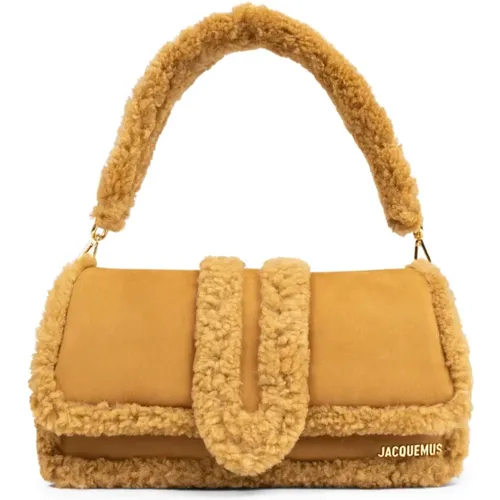 The Chic Camel Handbag , female, Sizes: ONE SIZE - Jacquemus - Modalova