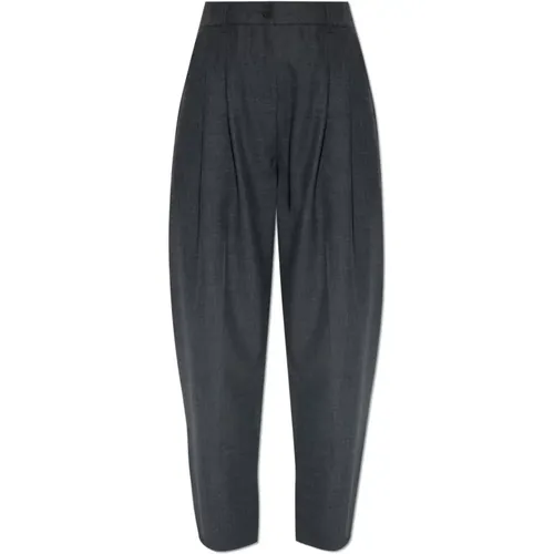 Tapered Trousers, female, , Size: XS Wool trousers Acuna - Studio Nicholson - Modalova