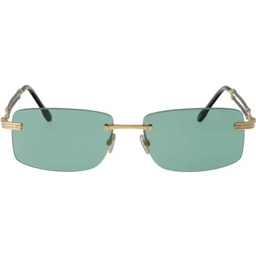 Double Cable Sunglasses , male, Sizes: 58 MM - Fred - Modalova