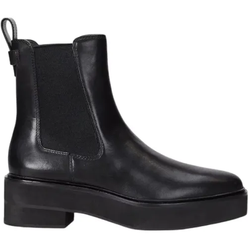 Women's Ankle Boots, Leather, Stylish Model , female, Sizes: 3 1/2 UK, 5 1/2 UK, 4 UK, 6 1/2 UK, 5 UK - Ralph Lauren - Modalova