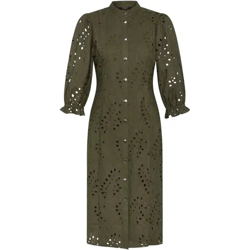 Women Argyreiabbmoniika Dress Deep Depths , female, Sizes: L, XL, XS, M, S - Bruuns Bazaar - Modalova