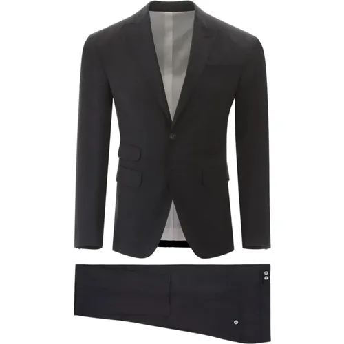 Suit Sets, male, , Size: L Complete Set 900 Fabric Jacket and Pants - Dsquared2 - Modalova