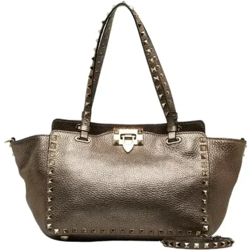 Pre-owned Leather totes , female, Sizes: ONE SIZE - Valentino Vintage - Modalova