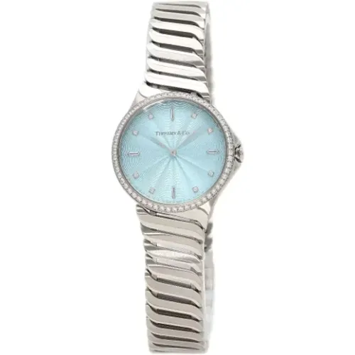 Pre-owned Watches, female, , Size: ONE SIZE Pre-owned Stainless Steel watches - Tiffany & Co. Pre-owned - Modalova