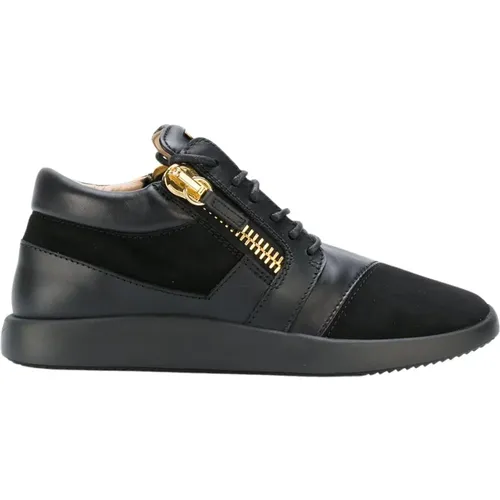 Suede Sneaker , female, Sizes: 3 UK, 5 UK, 2 UK, 4 1/2 UK, 4 UK - giuseppe zanotti - Modalova