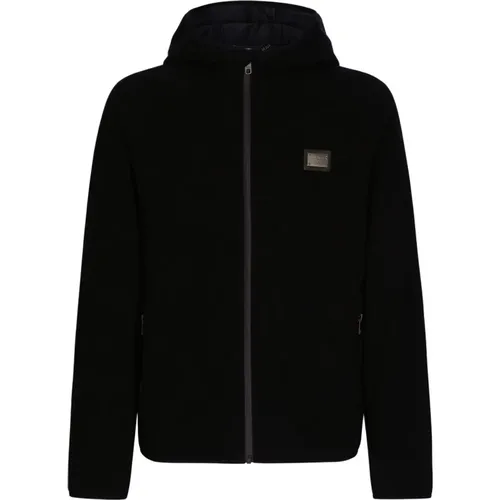 Parka Jacket for Men , male, Sizes: L, XL, M - Dolce & Gabbana - Modalova