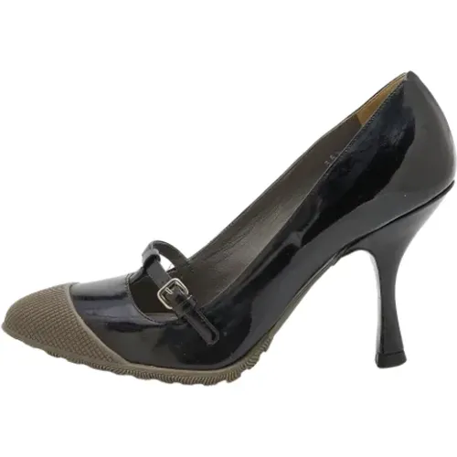 Pre-owned Pumps, female, , Size: 5 1/2 US Pre-owned Leather heels - Miu Miu Pre-owned - Modalova