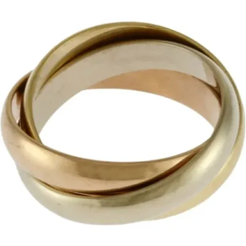 Pre-owned Gold rings , female, Sizes: ONE SIZE - Cartier Vintage - Modalova