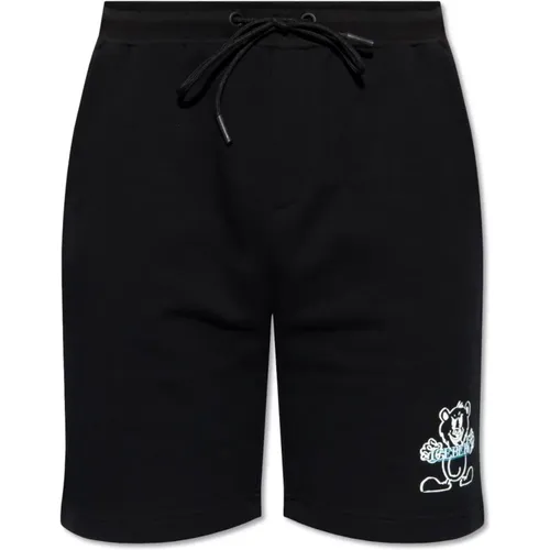 Sweat shorts with logo , Herren, Größe: L - Iceberg - Modalova