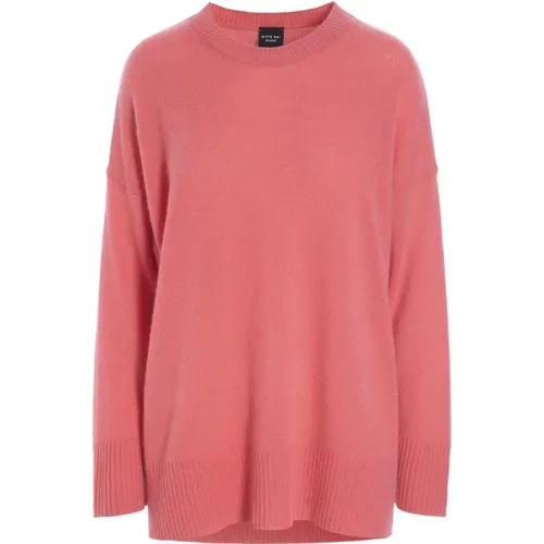 Cloud Cashmere Langarm Bluse Cool Coral , Damen, Größe: M - Bitte Kai Rand - Modalova