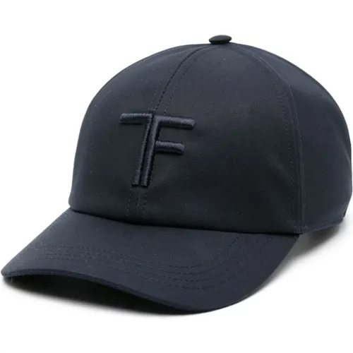 Caps, male, , Size: L Stylish Men's Hat Accessory - Tom Ford - Modalova