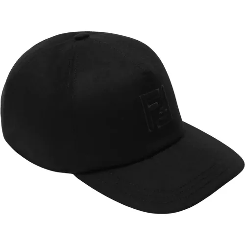Caps, male, , Size: ONE SIZE Visor Hat - Fendi - Modalova