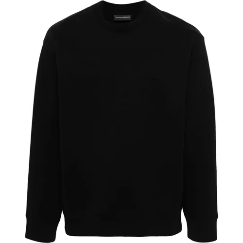 Eagle Sweatshirt , male, Sizes: M - Emporio Armani - Modalova