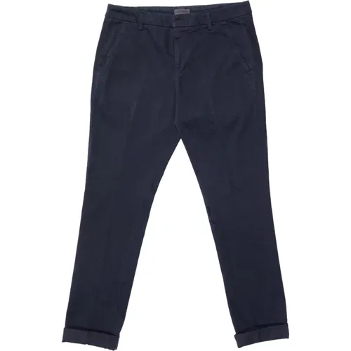 Slim Fit Trousers Up235Gse043Ptd890 , male, Sizes: W34, W33, W31, W40, W38, W36, W32 - Dondup - Modalova