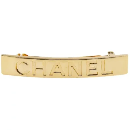 Pre-owned Jewellery, female, , Size: ONE SIZE Pre-owned Metal hair-accessories - Chanel Vintage - Modalova